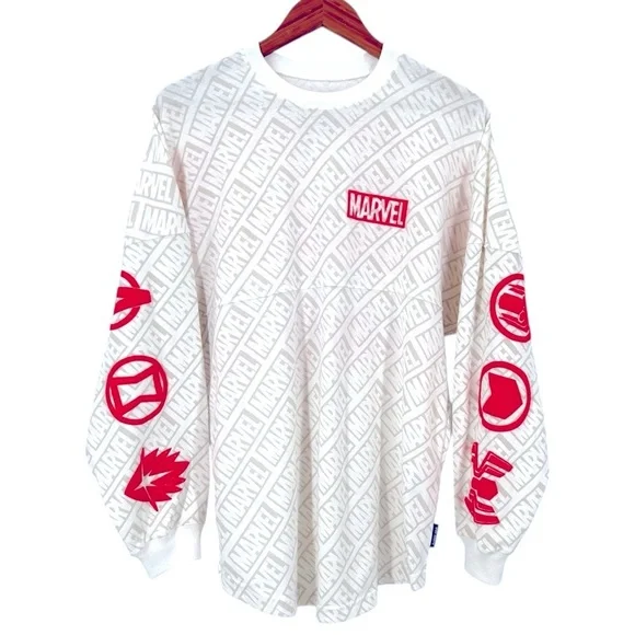 Marvel Spirit Jersey Shirt Disney Parks Adult Small - Picture 2 of 7